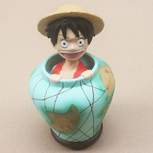 One Piece Luffy anime figure/money box