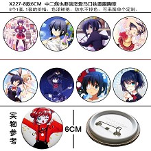 Chuunibyou demo koi ga shitai anime brooches pins(8pcs a set)