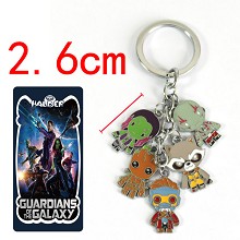 Guardians of the Galaxy anime key chain