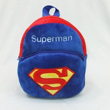 Superman plush backpack bag