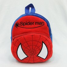 Spider man plush backpack bag