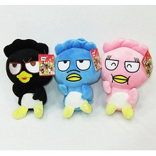 7inches Sanrio plush dolls set(3pcs a ste)