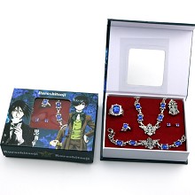 Kuroshitsuji rings+bracelets set(6pcs a set)