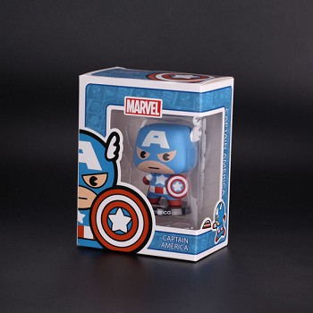 The Avengers Q version Captain America figure