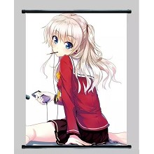 Charlotte anime wall scroll