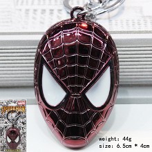Spider man mini mask key chain