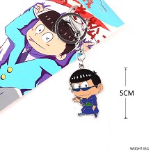 Osomatsu-san blue key chain