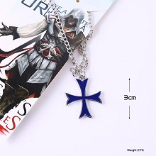 Assassin's Creed blue necklace