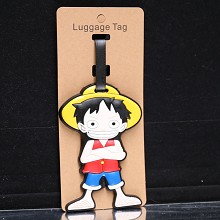One Piece Luffy luggage tag