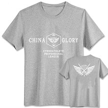 The anime cotton gray t-shirt