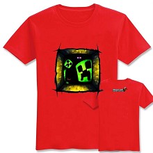 Minecraft cotton red t-shirt