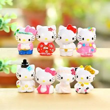Hello Kitty figures set(8pcs a set)