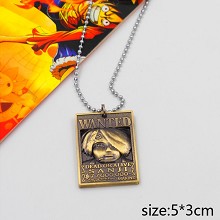 One Piece Sanji wanted necklace