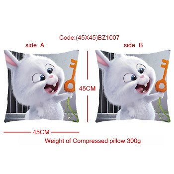 The Secret Life of Pets two-sided pillow