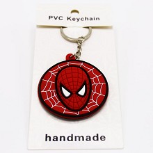 Spider-Man PVC two-sided key chain
