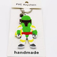 Star Wars PVC two-sided key chain