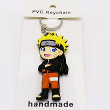 Naruto PVC two-sided key chain