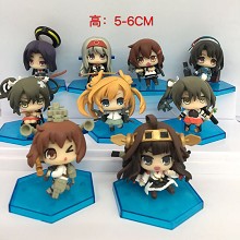 Collection figures set(9pcs a set)