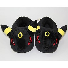 Pokemon plush shoes slippers a pair