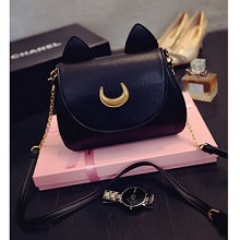 Sailor Moon satchel shoulder bag(black)