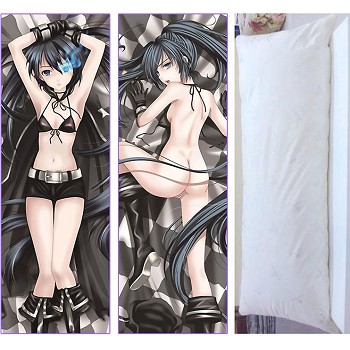 Black rock shooter two-sided pillow