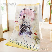 Re:Life in a different world from zero Rem Collection bath towel(700X1400mm)