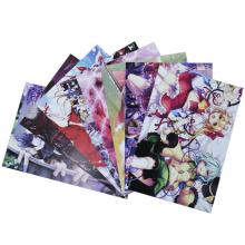 Touhou project anime posters(8pcs a set)