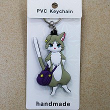  The anime two-sided key chain 