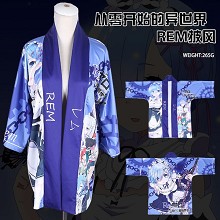 Re:Life in a different world from zero Rem kimono cloak mantle hoodie