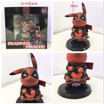 Pokemon pikachu cos deadpool figure