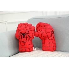  Spider man plush gloves a pair 