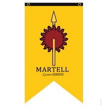 Game of Thrones MARTELL cos flag
