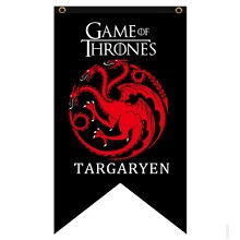 Game of Thrones TARGARYEN cos flag