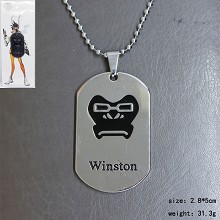 Overwatch winston necklace