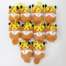 4inches Pokemon pikachu plush dolls set(10pcs a se...