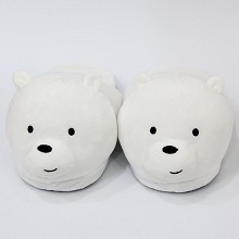 We Bare Bears plush shoes slippers a pair 280MM
