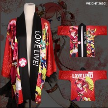 Lovelive Maki Nishikino kimono cloak mantle hoodie