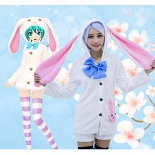Hatsune Miku cosplay dress cloth a set