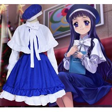 Card Captor Sakura cosplay dress cloth a set