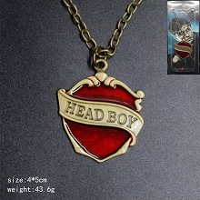 Harry Potter head boy necklace