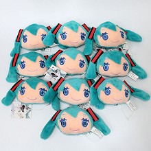 4inches Hatsune Miku plush dolls set(10pcs a set)