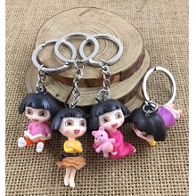 Dora the Explorer figure doll key chains set(4pcs ...