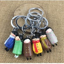 The other anime figure doll key chains set(6pcs a ...
