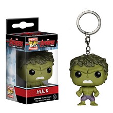 Funko-POP Hulk figure doll key chain