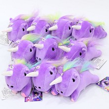 5inches Unicorn plush dolls set(10pcs a set)