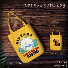 Gintama canvas shopping bag hand bag