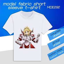Fate apocrypha anime modal fabric short sleeve t-shirt