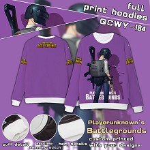 Playerunknown’s Battlegrounds full print hoodies