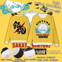 Gintama full print hoodies