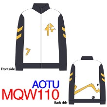 Aotu Gold coat sweater hoodie cloth